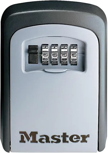 Vista 6 de Master Lock Set Your Own 5401EC - Caja de seguridad para montaje en pared, capacidad para 5 llaves, color negro 5401EC (paquete de 3)