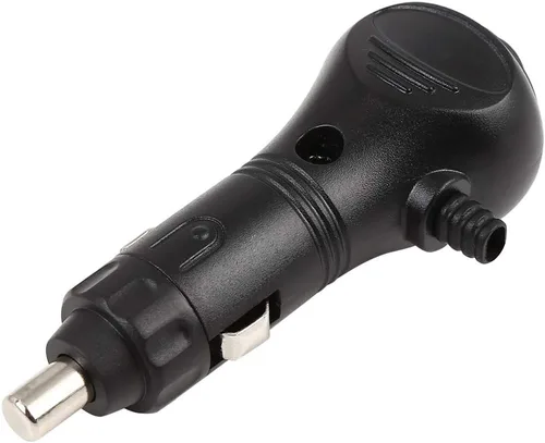 Vista 2 de X AUTOHAUX Interruptor de encendedor de cigarrillos fundido impermeable para coche, motocicleta, barco, conector de enchufe DC 12 V 24 V