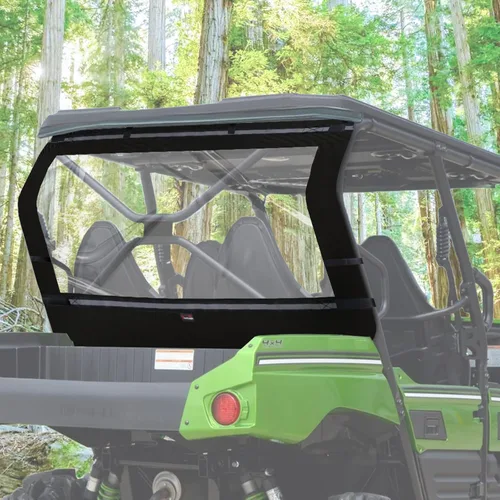Vista 9 de StarknightMT TERYX - Ventana trasera suave, panel de polvo trasero compatible con KAWASAKI TERYX 4 800 2013-2025 a prueba de polvo a prueba
