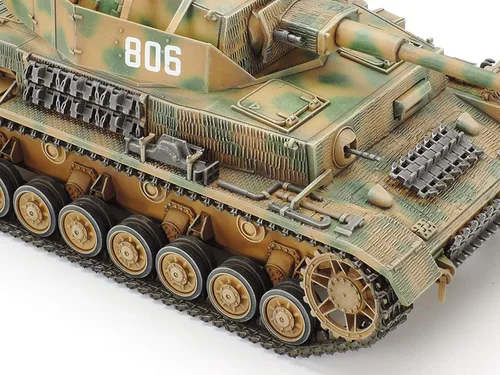 Vista 4 de Tamiya Modelos 35181 Panzerkampfvagen IV Ausf.J Sd.Kfz.161/2 Modelo Kit