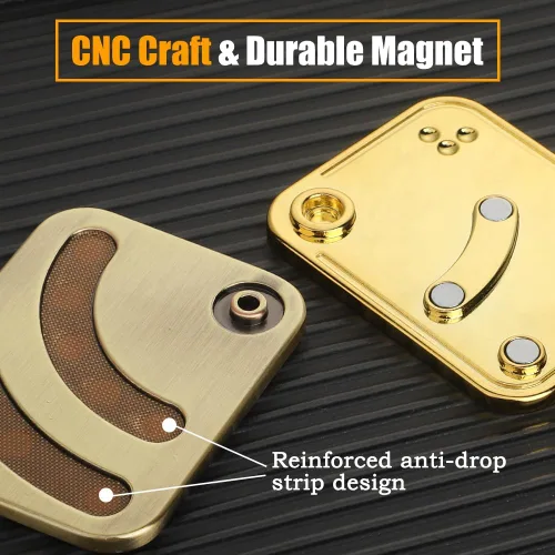 Vista 4 de Cool Chip Fidget Slider para niños, juguetes para ansiedad para adultos, juguetes magnéticos de metal, juguetes de escritorio, accesorios EDC