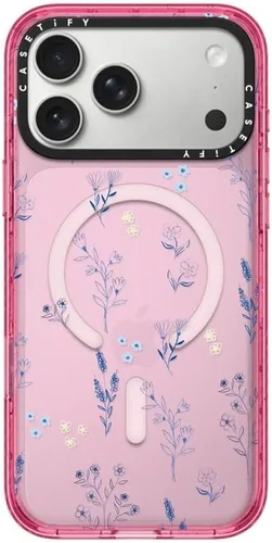 Vista 99 de CASETiFY Impact iPhone Air Case [Delgada/Compatible con Magsafe / 8.2 ft. Protección contra Caídas de Grado Militar 4X] - Lazos - Rosa Arcos