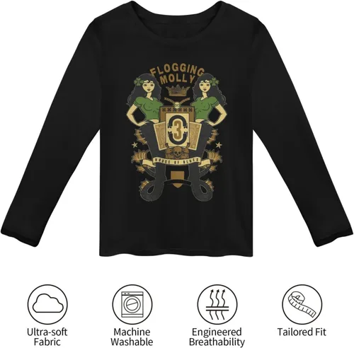 Vista 5 de Women's Fall Long Sleeve T-Shirt Womens Fashion Shirt Top Crewneck T-Shirts Outfit