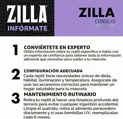 Vista 6 de Zilla Limpiador de terrario 8 onzas líquidas
