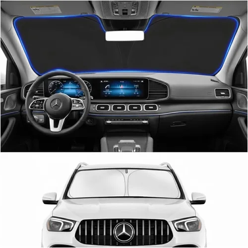 Vista 37 de Parasol para parabrisas para BMW X1 E84 2016-2024 2025, accesorios – Cubierta de parasol para parabrisas de ventana delantera, ajuste personalizado