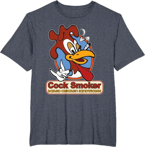 Vista 68 de Kevin Smith Jay & Silent Bob Reboot Cock Smoker Logo Dark Camiseta, Negro