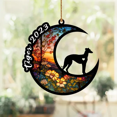 Vista 115 de Atrapasoles conmemorativo para perros, regalo de condolencia de perro de la pérdida del bulldog americano, regalos conmemorativos para los amantes