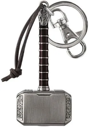 Vista 2 de Llavero, Marvel Thor Martillo 2 peltre, talla única , Pewter