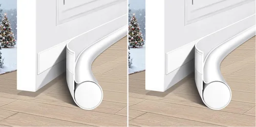 Vista 12 de Tope de Corriente de Puerta HomeProtect de 76 cm, Cinta de Clima con Adhesivo Fuerte para Protección Esencial del Hogar en Dormitorio para Espacios
