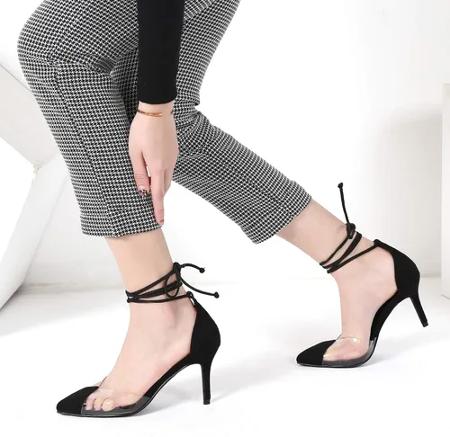 Vista 5 de MACKIN J G161-1 Zapatos de tacón de aguja con cordones para mujer