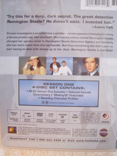 Vista 2 de Remington Steele the Complete Season One 4-disc Set