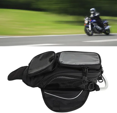 Vista 4 de Keenso Bolsa de tanque Bolsa de sillín de motocicleta Resistencia al polvo Bolsa de tanque de combustible Bolsa de bolsa estable