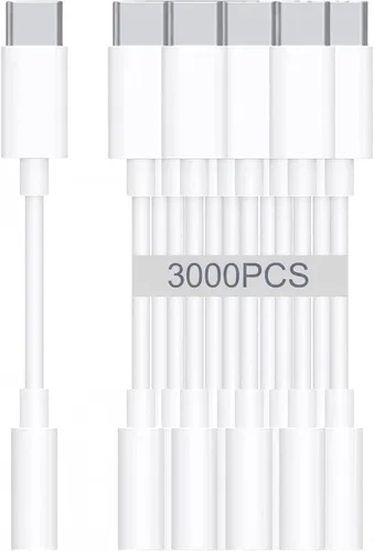 Vista 13 de Adaptador de auriculares de audio USB-C a 0.138 in – HiFi 2 unidades compatibles con Apple iPhone 17 16 15 Samsung Galaxy S25 S24 S23 S22 S21 Plus