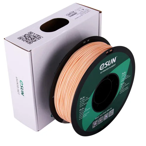 Vista 6 de eSUN PLA PRO (PLA+) - Filamento de impresora 3D, precisión dimensional +/- 0.001 pulgadas, carrete de 2.2 libras, de ¹/₁₆ pulgadas, color piel Beige