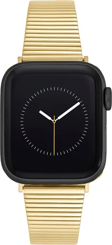 Vista 18 de Anne Klein Correa de acero inoxidable para Apple Watch, segura, ajustable, correa de repuesto para Apple Watch, se adapta a la mayoría de muñecas