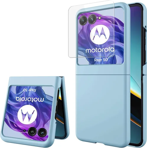 Vista 38 de Miimall Funda delgada para Galaxy Flip 7 con protector de pantalla integrado, grado militar, a prueba de golpes, a prueba de caídas, delgada
