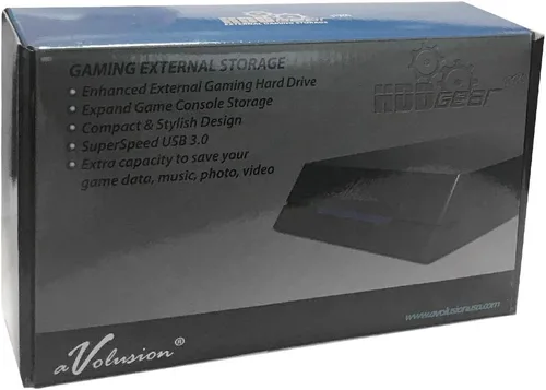 Vista 4 de Avolusion HDDGear Pro 3TB (3000GB) 7200RPM 64MB caché USB 3.0 Disco duro externo para juegos (para Xbox ONE X/S, preformateado)