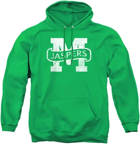 Vista 96 de Distressed College Primary Logo Adult Pullover Hoodie Collection 1 Universidad Estatal de Albany