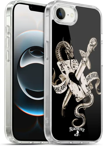Vista 77 de Head Case Designs Funda de gel con licencia oficial de Alchemy Gothic 13 Dagger Illustration [protección de grado militar] compatible con Apple