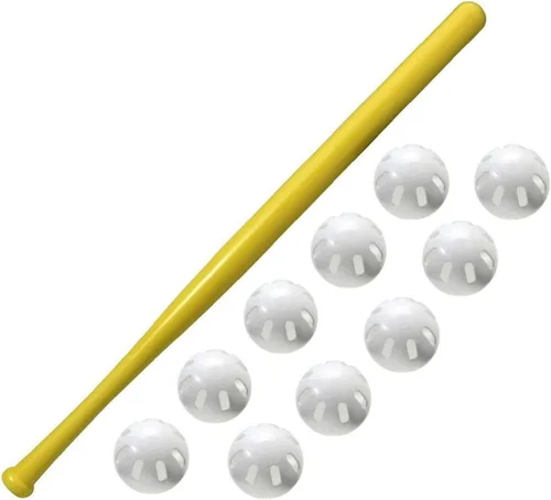 Vista 5 de JOEY'Z Calcomanía con la marca original Wiffle® Bat and Wiffle® Ball Baseball Gift Set Value Bundle