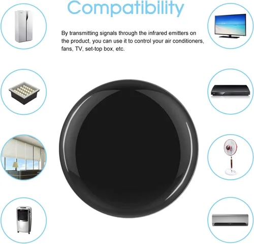 Vista 2 de Concentrador de control remoto WiFi-IR, módulo de control remoto inteligente WiFi IR, control de voz inteligente con aplicación Tuya compatible