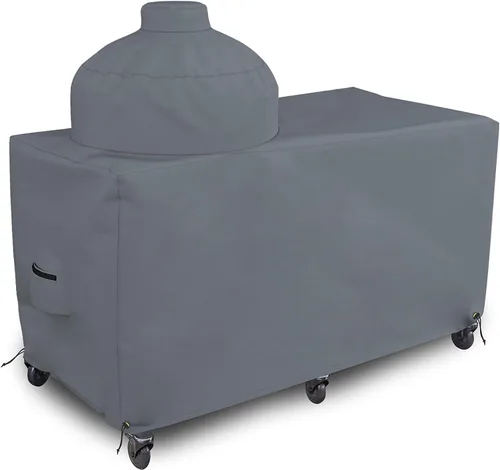 Vista 10 de Covers & all Funda para parrilla Big Egg, 12 onzas, impermeable, resistente a los rayos UV y a la intemperie, cubierta de PVC para exteriores