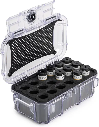 Vista 13 de Evergreen Estuche de almacenamiento de película de 1.378 in Capacidad para 18 rollos Conserva y protege tu película Impermeable, a prueba