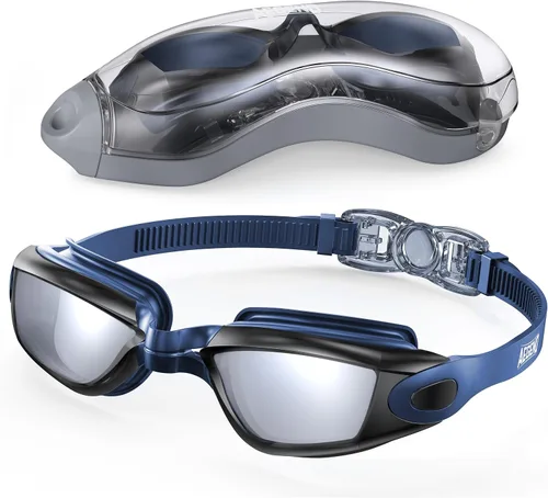Vista 12 de Aegend Swim Goggles, Swimming Goggles No Leaking Full Protect Adult Youth