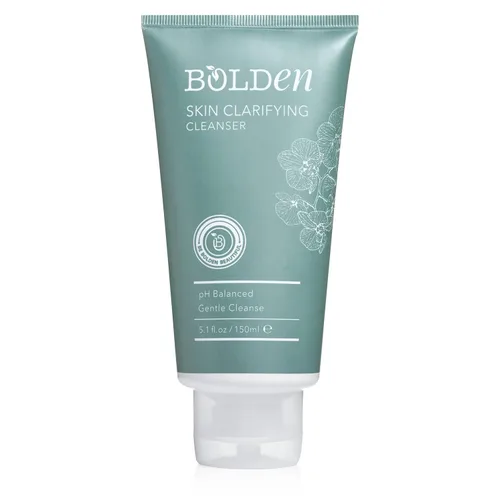Vista 2 de BOLDEN Paquete de suero reparador nocturno y limpiador clarificante, suero iluminador de manchas oscuras y limpiador de gel sin sulfatos para pieles
