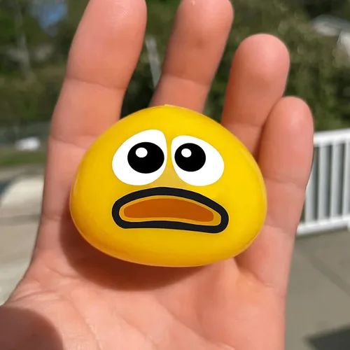 Vista 6 de Puking Ball® - Juego patentado, no tóxico, juguete antiestrés, bola de estrés, slime, juguete sensorial para niños y adultos