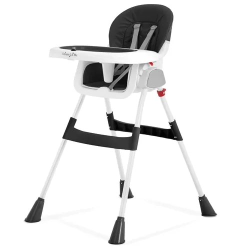 Vista 12 de Dream On Me Silla alta portátil 2 en 1 Tabletalk, silla alta compacta convertible, ligera, color aguamarina