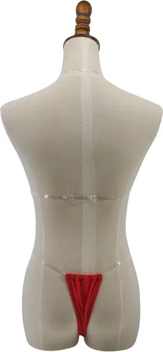 Vista 6 de SHERRYLO Tanga Bikini Correas transparentes Cheeky Brasileño Micro Tangas Bikinis Traje de baño para las mujeres Sexy No Tan Line Traje de baño