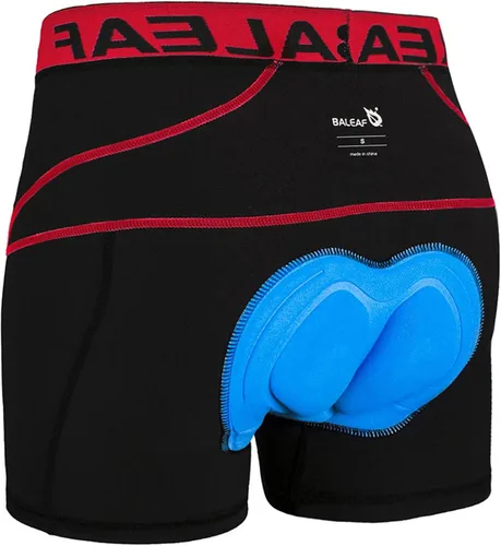Vista 19 de baleaf Pantalones cortos de ciclismo acolchados 3D para hombre, ropa interior de ciclismo MTB Liner