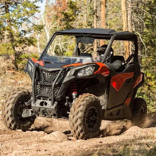 Vista 7 de Kemimoto Espejo central UTV, espejo interior central de visión trasera, compatible con Can Am Maverick Trail Sport MAX Commander 2018-2025, repuesto