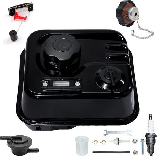 Vista 9 de Indicador de combustible Tanque de combustible con válvula antivuelco para motor Predator 212 6.5HP 60363 Hemi, para mini bicicleta Coleman B200