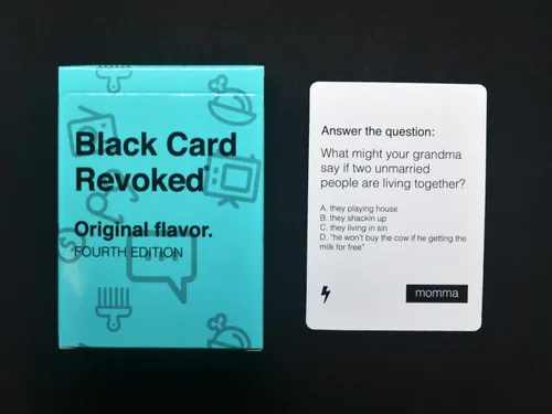 Vista 9 de Black Card Revoked: Cuarta edición: celebra la cultura negra probando tus conocimientos con este juego de trivia de cultura negra Ríete en voz