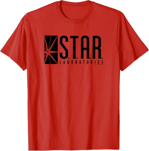 Vista 17 de The Flash Camiseta con logotipo de la serie TV S.T.A.R. Labs, Blanco, S