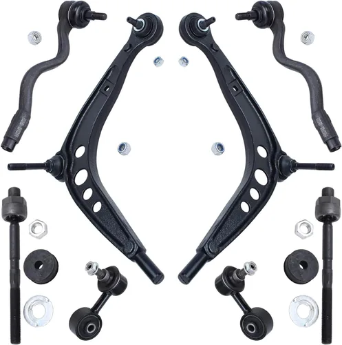 Vista 90 de Detroit Axle - Kit de suspensión frontal de 8 piezas para Chevy Silverado