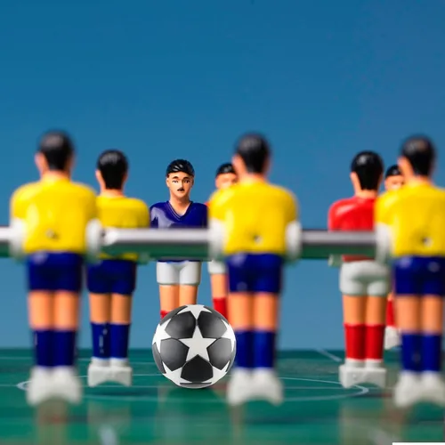 Vista 5 de BQSPT - Pelotas de futbolín de 1.28 pulgadas (1.260 in), pelotas de fútbol de repuesto, 16 unidades, futbolín multicolor, oficial, mini pelota