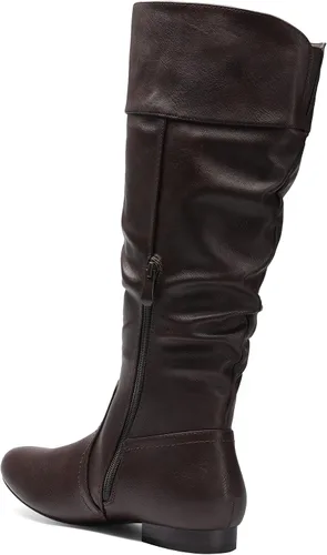 Vista 2 de DREAM PAIRS Botas altas hasta la rodilla para mujer