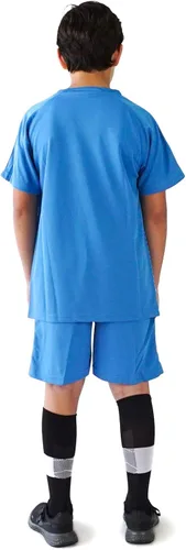 Vista 4 de PAIRFORMANCE Conjunto de camisetas de fútbol para niños, uniforme de entrenamiento de equipo deportivo de 6 a 12 años, para niños y niñas, conjunto