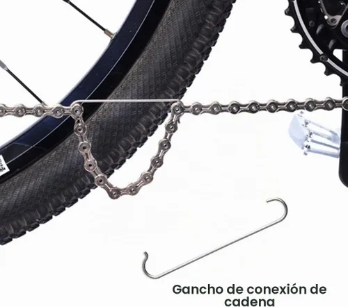 Vista 7 de 8 pares reutilizables de eslabones perdidos para bicicleta + alicates de cadena de bicicleta para 6/7/8/9/10/11 velocidades