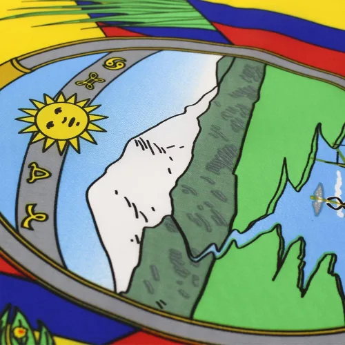 Vista 3 de Bandera de países del mundo de 3 x 5 pies