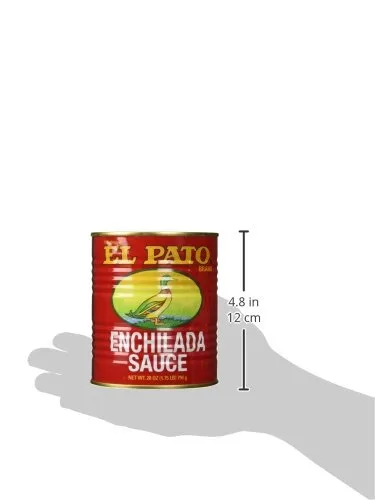 Vista 3 de El Pato Salsa de Chile Enchilada rojos, 28oz