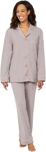 Vista 36 de PajamaGram Conjunto de pijama para mujer – Pijama para mujer, jersey novio, 100% algodón
