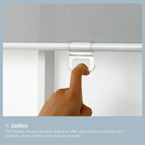 Vista 5 de Everyday Celebration Persianas enrollables solares y sin cordones para ventanas, persianas enrollables para ventanas de interior, cortinas