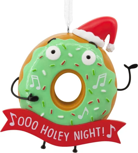 Vista 6 de Hallmark Jolly - Adorno de Navidad de perezoso, multicolor (0001HGO2887)