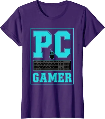 Vista 8 de PC Gamer Gaming Teclado Ratón Esports Computer Fan Camiseta