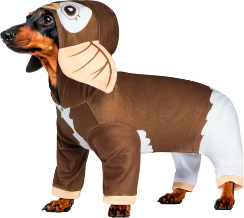 Vista 3 de Rubies Gremlins: Disfraz de Gizmo para mascotas para perros o gatos, talla S