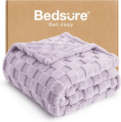 Vista 39 de Bedsure GentleSoft - Manta verde salvia para sofá, manta de forro polar a cuadros, regalos de Navidad para mujeres, hombres y niñas, bonita manta